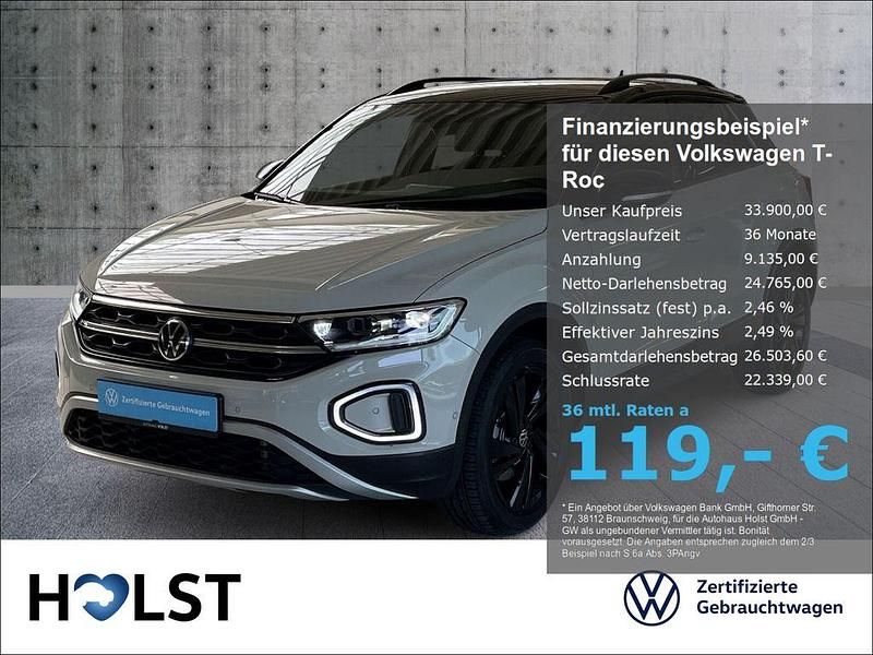 Ascotgrau Gebraucht 2024 VW T-Roc Style SUV | 33.900 € (Etwas zu teuer) - Bild 1/4