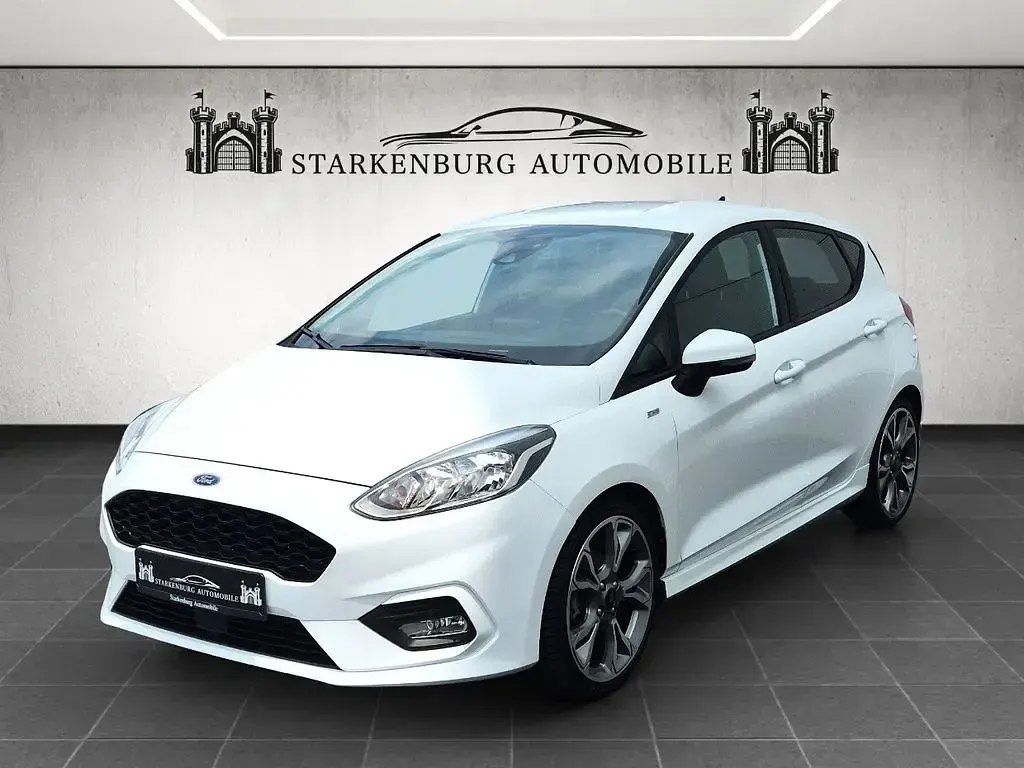 Gebraucht Ford Fiesta ST-Line 125 PS (91 kW) 2019 Weiß Kleinwagen