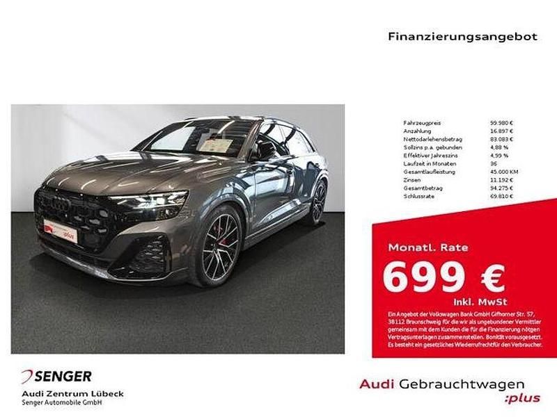 Gebraucht Audi Q8 Ambiente 489 PS (359 kW) 2024 Daytonagrau perleffekt SUV