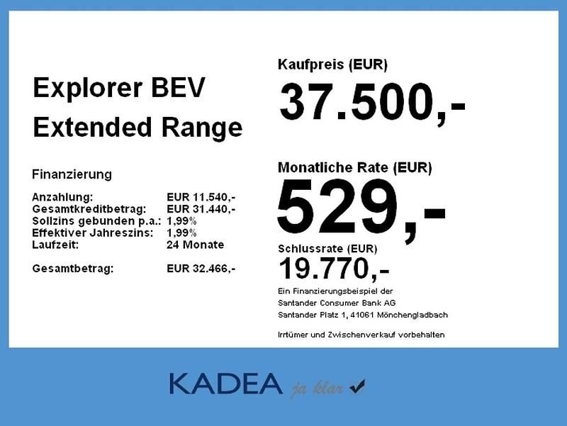 Blue my mind Neu 2025 Ford Explorer Extended Range SUV | 38.600 € - Bild 1/2