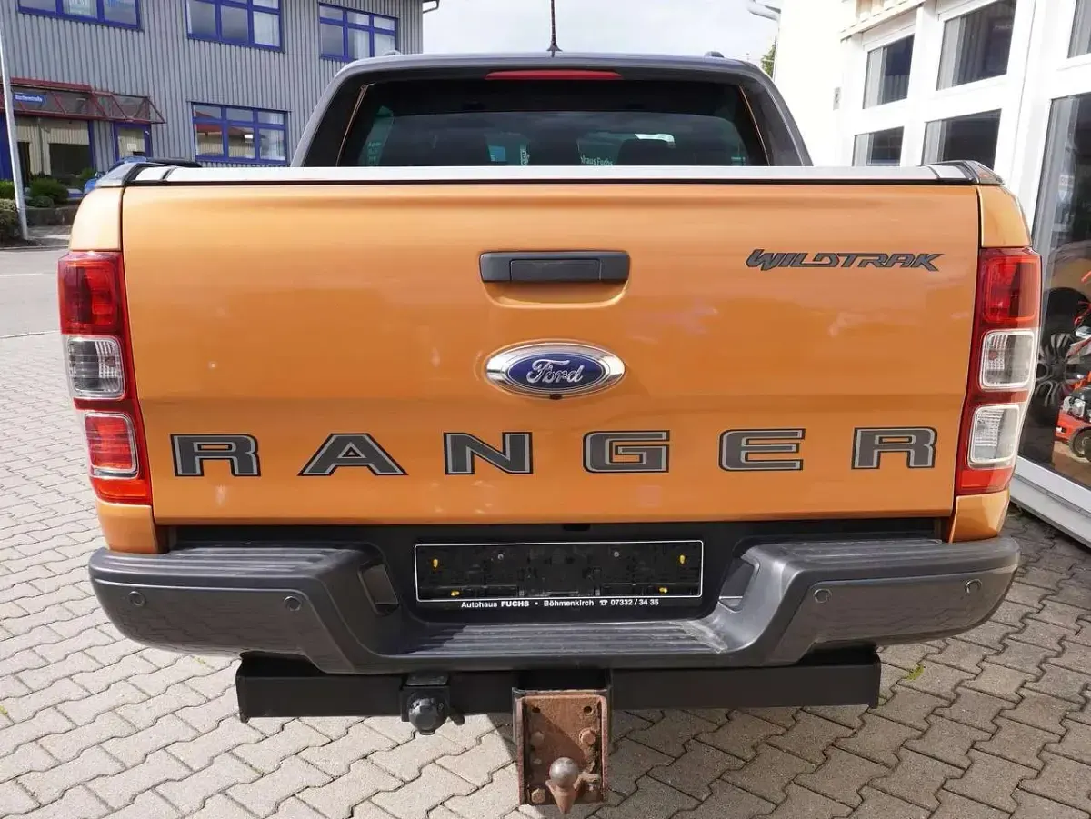 Gebraucht Ford Ranger Wildtrack 212 PS (155 kW) 2022 Canyonorange metallic Pickup