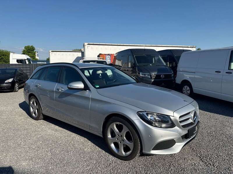 Silber Gebraucht 2014 Mercedes C220 Kombi | 11.999 € (Guter Preis) - Bild 1/4