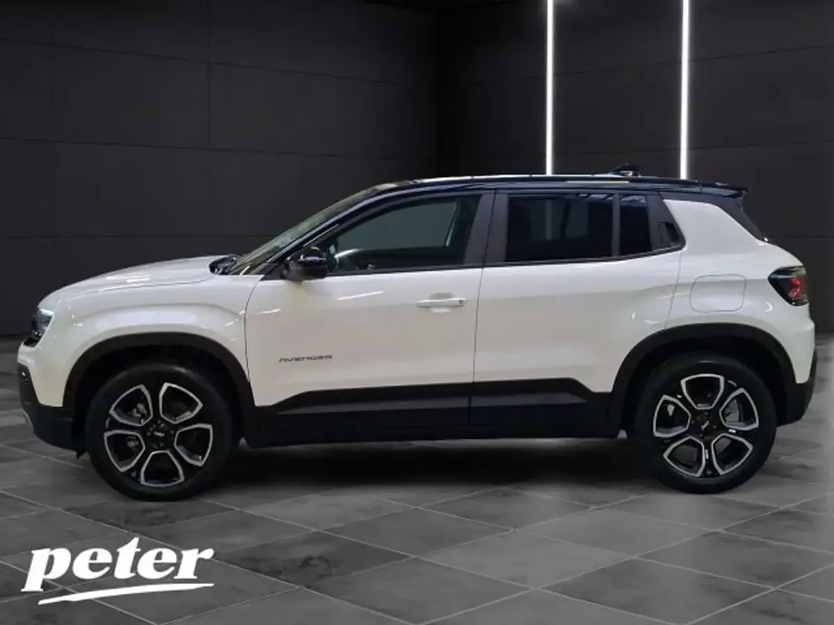 Neu Jeep Avenger Summit 110 PS (80 kW) 2025 Snow white/ dach schwarz SUV