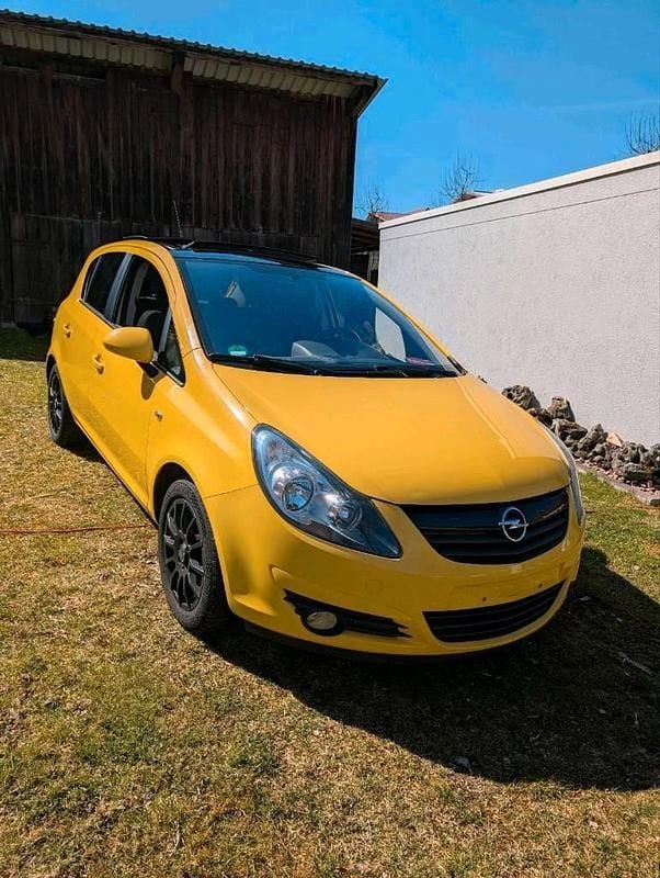 Gebraucht Opel Corsa 101 PS (74 kW) 2010 Gelb Kleinwagen