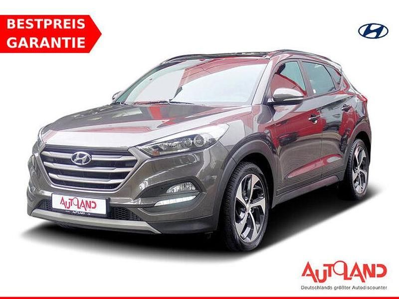 Braun Gebraucht 2018 Hyundai Tucson Premium SUV | 20.990 € (Fairer Preis) - Bild 1/4