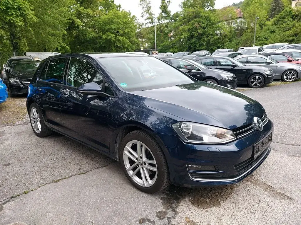Gebraucht VW Golf VII Allstar 110 PS (80 kW) 2016 Blau Limousine