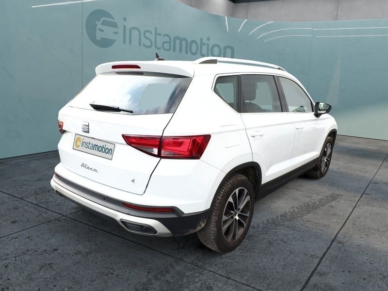 Gebraucht Seat Ateca 4Drive 150 PS (110 kW) 2021 Weiß SUV