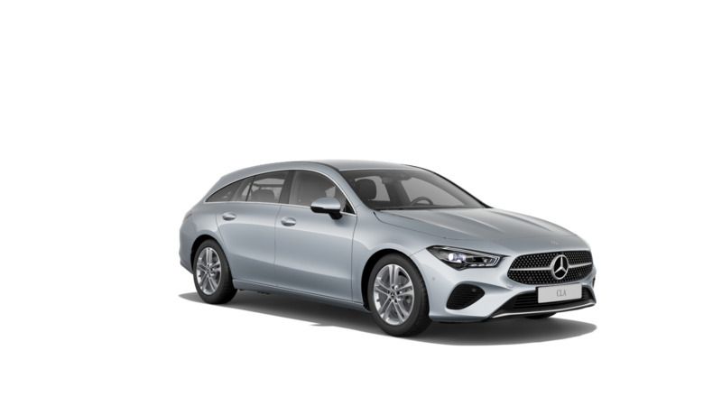 Hightechsilber metallic Neu 2024 Mercedes CLA180 Shooting Brake Kombi | 50.123 € (Superpreis) - Bild 1/4