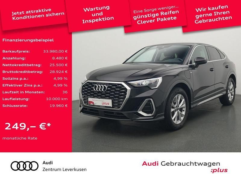 Mythosschwarz metallic Gebraucht 2022 Audi Q3 Sportback Design SUV | 33.980 € (Fairer Preis) - Bild 1/4