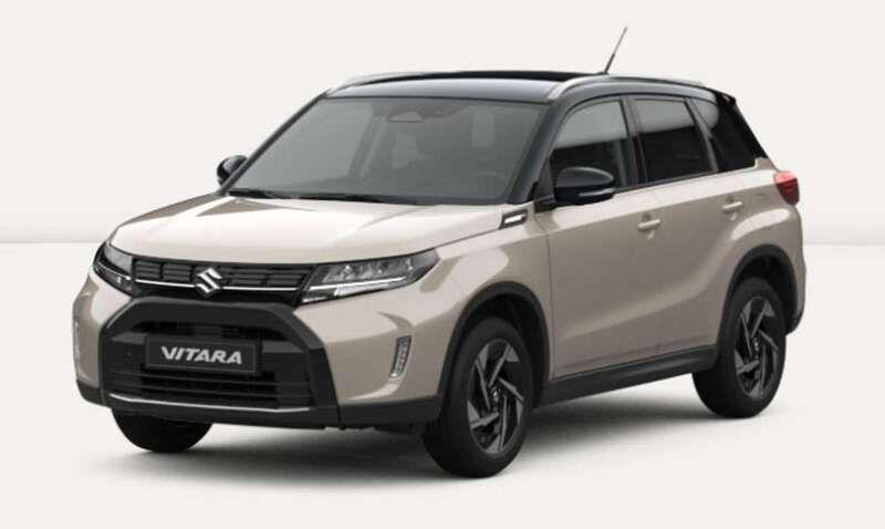 Beige (savannah / cosmic black pearl metallic) Neu 2025 Suzuki Vitara Comfort+ SUV | 25.490 € (Fairer Preis) - Bild 1/3