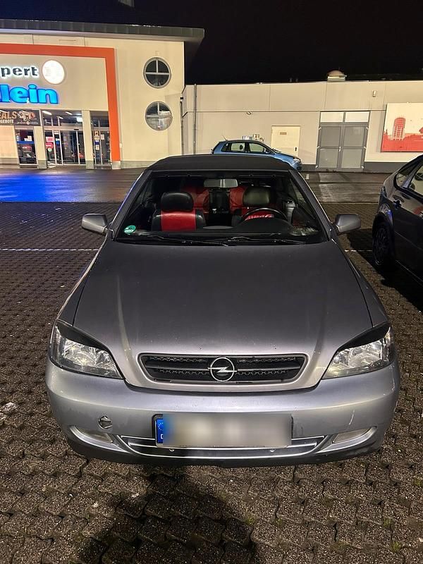 Silber Gebraucht 2005 Opel Astra Cabriolet Cabrio | 1.500 € - Bild 1/4
