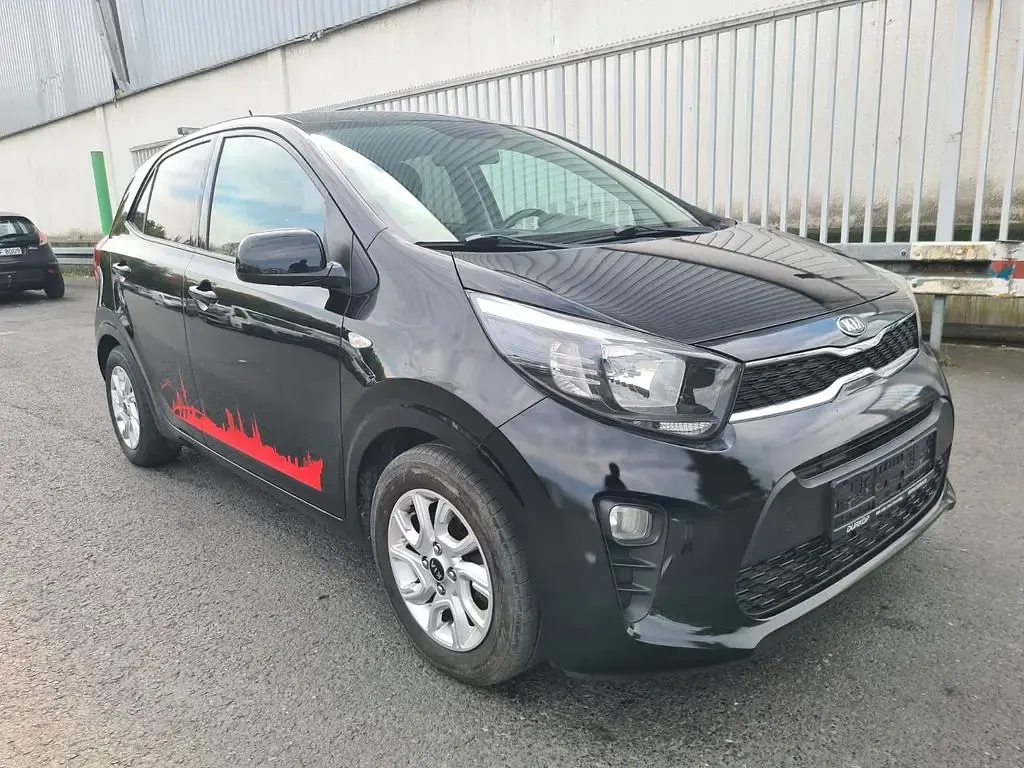 Gebraucht Kia Picanto DREAM-TEAM Edition 67 PS (49 kW) 2019 Schwarz Kleinwagen