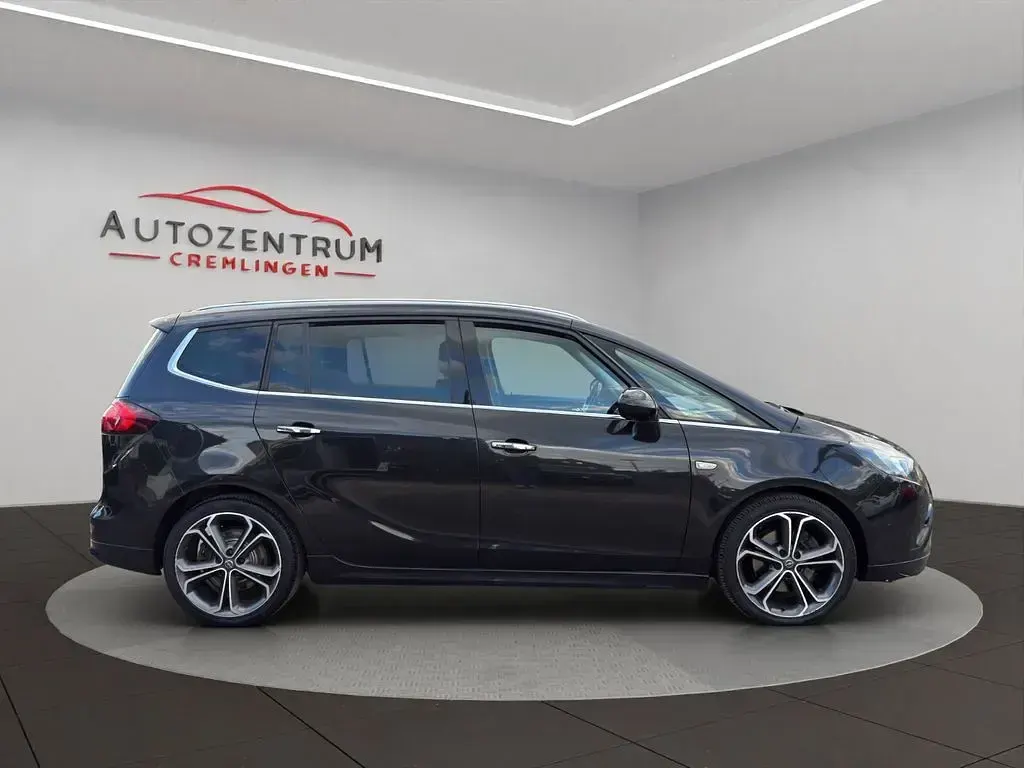 Gebraucht Opel Zafira Tourer OPC 165 PS (121 kW) 2012 Schwarz Van / Kleinbus