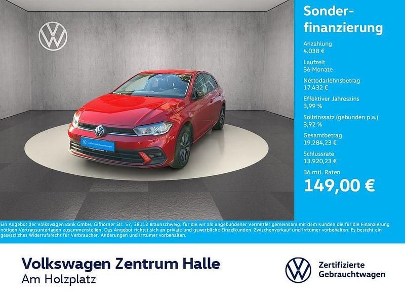 Gebraucht VW Polo Goal 95 PS (69 kW) 2025 Rot Limousine