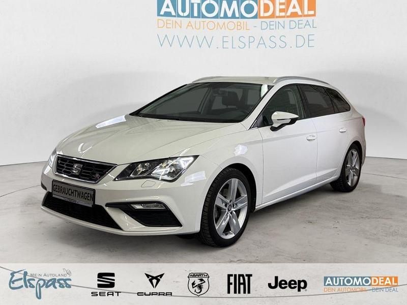 Weiss Gebraucht 2018 Seat Leon ST FR Kombi | 14.989 € (Fairer Preis) - Bild 1/4