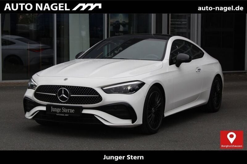 Polarweiss Gebraucht 2024 Mercedes CLE220 AMG Coupé | 53.990 € (Guter Preis) - Bild 1/4