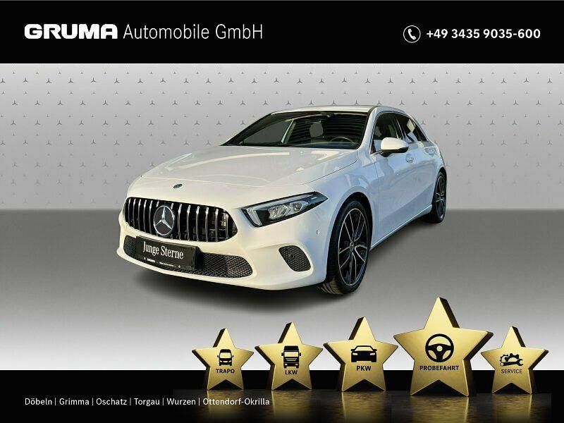 Gebraucht Mercedes A250 Progressive 224 PS (164 kW) 2018 Unilack polarweiß Limousine