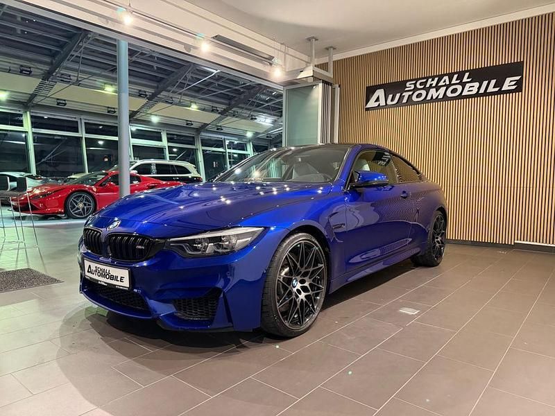 San marino blau metallic Gebraucht 2019 BMW M4 Competition Edition Coupé | 69.890 € (Teuer) - Bild 1/4