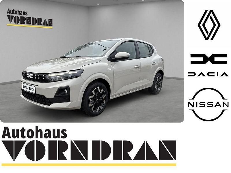 Neu Dacia Sandero Journey 101 PS (74 kW) 2025 Arktis weiß Limousine