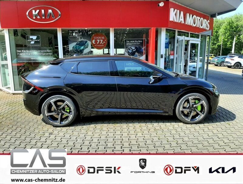 Auroraschwarz Gebraucht 2024 Kia EV6 4 SUV | 46.290 € (Superpreis) - Bild 1/4