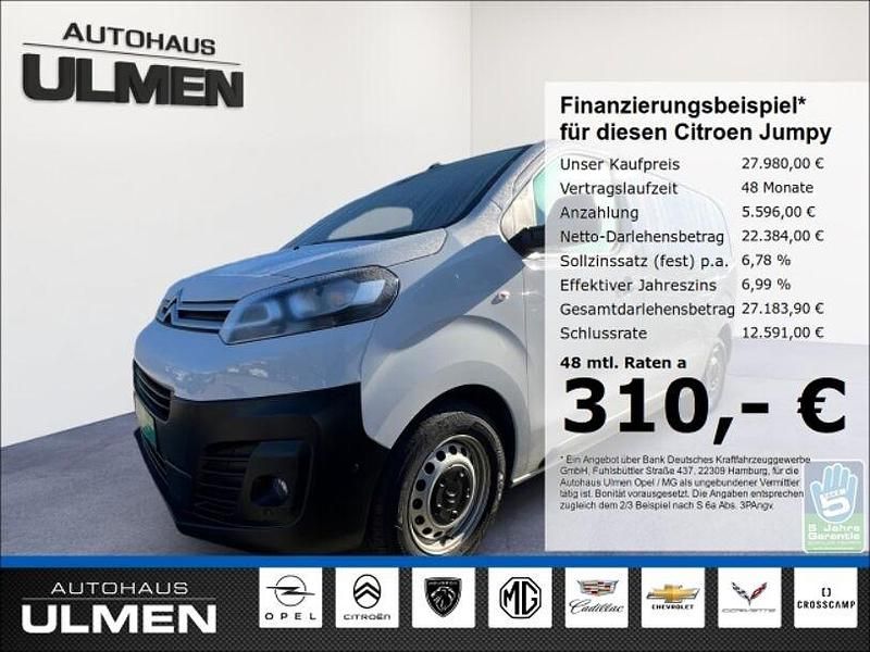 Weiss Gebraucht 2023 Citroën Jumpy Van / Kleinbus | 27.980 € (Fairer Preis) - Bild 1/4