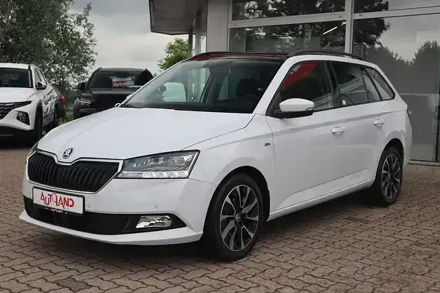 Gebraucht Skoda Fabia Drive 95 PS (69 kW) 2020 Candy weiß Kleinwagen
