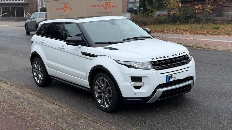 Weiß Gebraucht 2013 Land Rover Range Rover evoque Dynamic SUV | 14.999 € (Guter Preis) - Bild 1/4