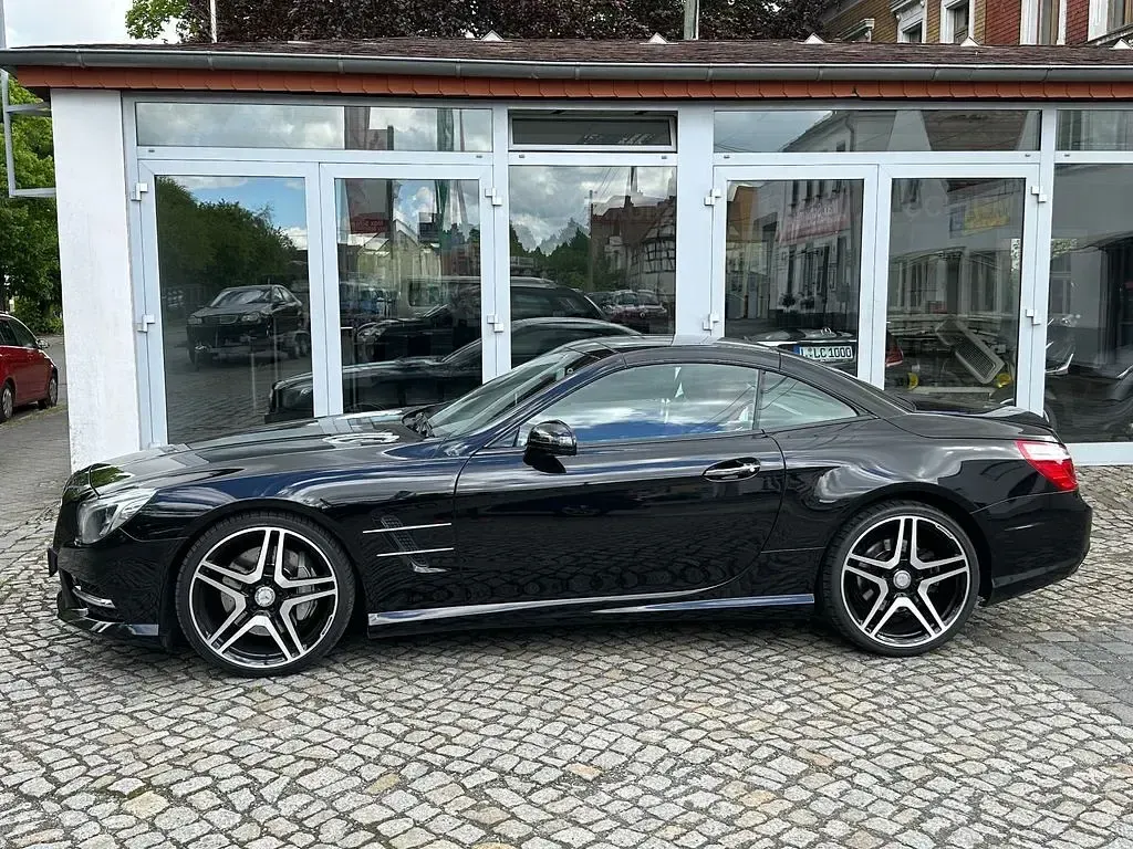 Gebraucht Mercedes SL350 AMG line 306 PS (225 kW) 2013 Schwarz Cabrio