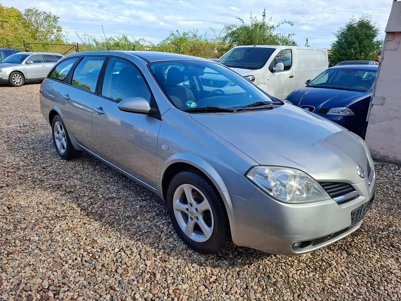 Silver (m) Gebraucht 2007 Nissan Primera Acenta Kombi | 1.699 € (Etwas zu teuer) - Bild 1/4