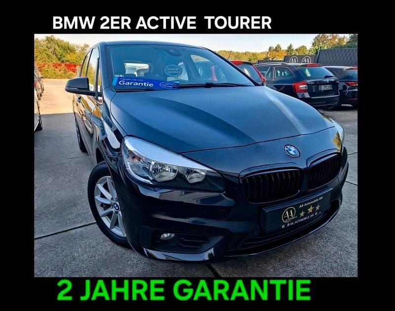 Schwarz Gebraucht 2016 BMW 216 Active Tourer Sport Line Van / Kleinbus | 10.499 € (Fairer Preis) - Bild 1/4