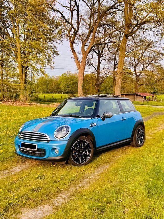 Gebraucht Mini Cooper 122 PS (89 kW) 2012 Blau Kleinwagen