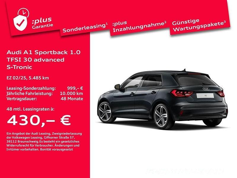 Gebraucht Audi A1 Sportback Advanced Plus 116 PS (85 kW) 2025 Manhattangrau metallic Kleinwagen