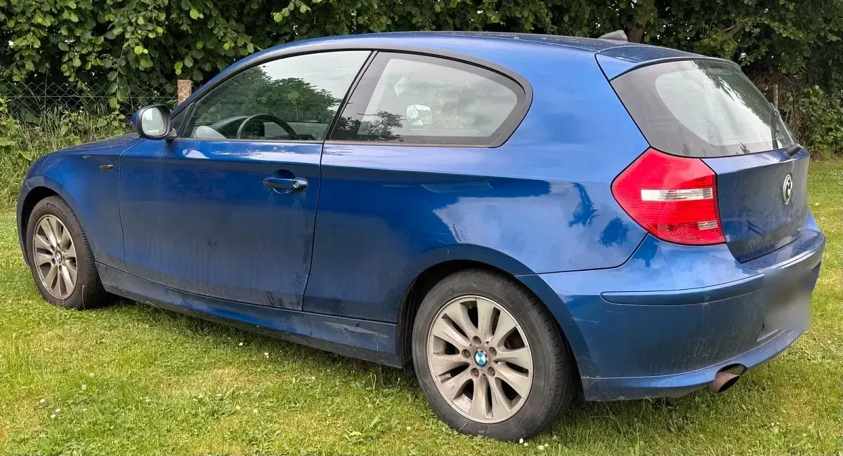 Gebraucht BMW 116 122 PS (89 kW) 2009 Blau Kleinwagen