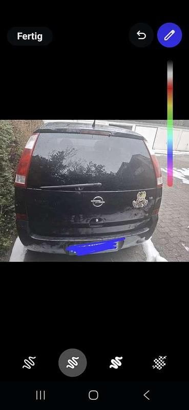 Gebraucht Opel Meriva Enjoy 101 PS (74 kW) 2005 Schwarz Van / Kleinbus