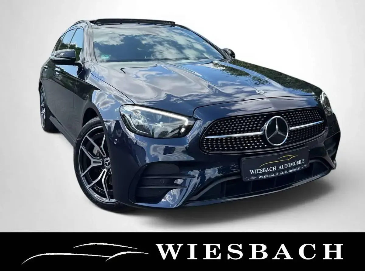 Gebraucht Mercedes E400 AMG line 330 PS (242 kW) 2023 Blau Kombi