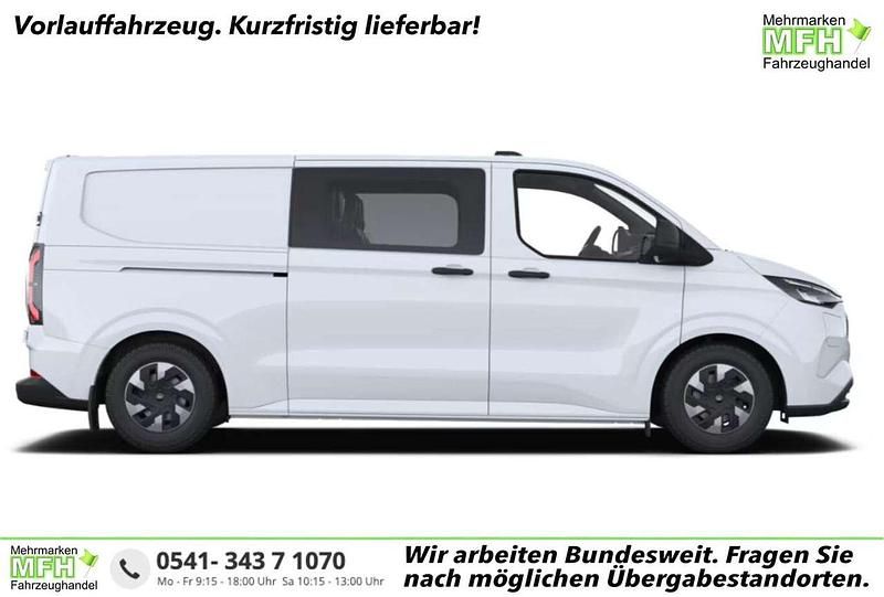 Neu Ford E-Transit Trend 100 kW (136 PS) 2025 Frozen white Van