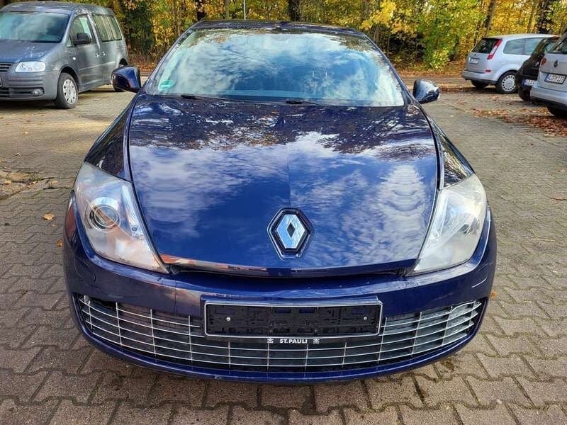 Blau marine Gebraucht 2009 Renault Laguna Coupé Dynamique Coupé | 8.900 € - Bild 1/4