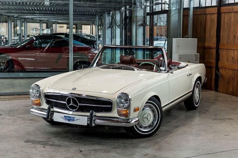 Weiß Gebraucht 1969 Mercedes SL280 Cabrio | 79.890 € - Bild 1/4