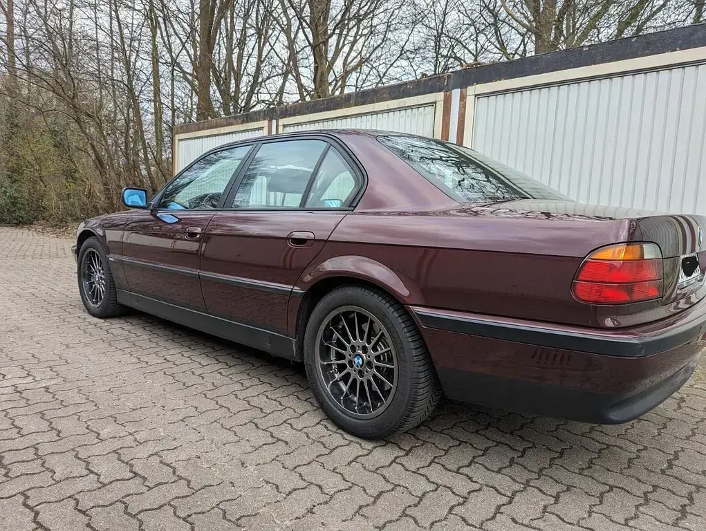 Brugt BMW 735 Shadowline 235 HK (172 kW) 1997 Rød Sedan