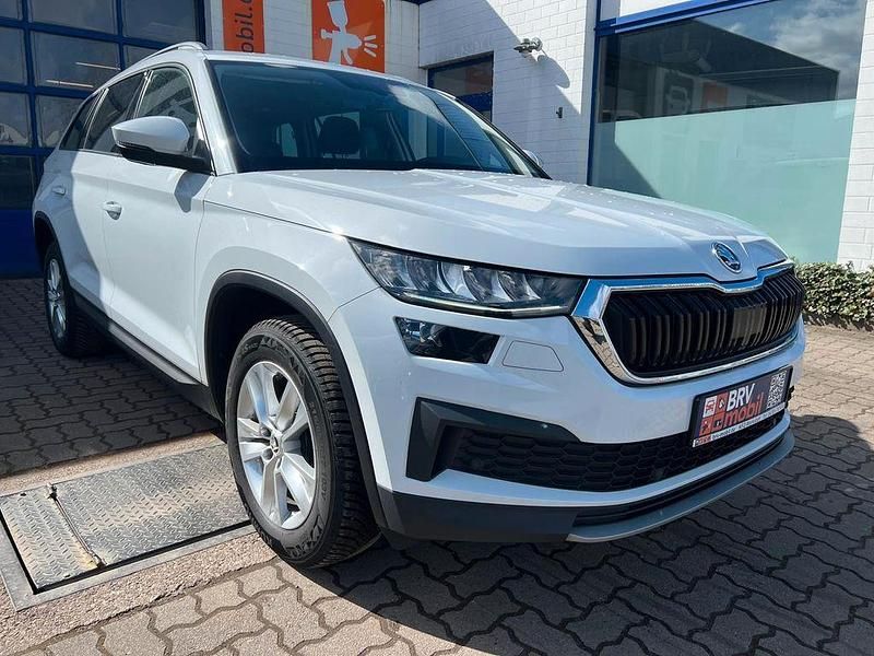 Gebraucht Skoda Kodiaq Ambition 150 PS (110 kW) 2021 Weiß SUV