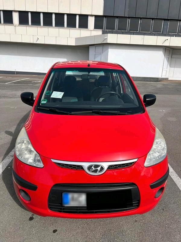 Gebraucht Hyundai i10 66 PS (48 kW) 2009 Rot Kleinwagen
