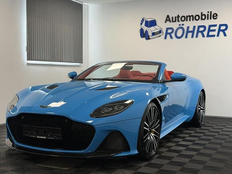 Blau Gebraucht 2022 Aston Martin DBS Cabrio | 239.900 € - Bild 1/4