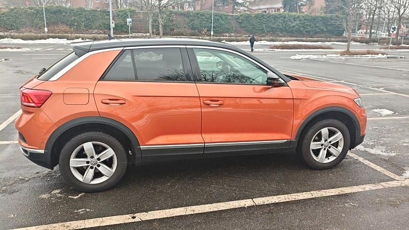 Gebraucht VW T-Roc 116 PS (85 kW) 2019 Orange SUV
