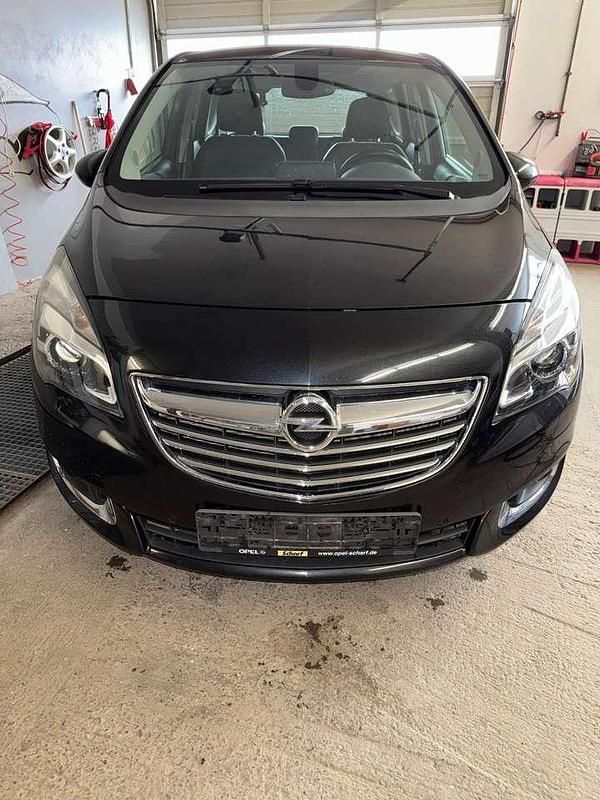 Blau Gebraucht 2014 Opel Meriva Edition Van / Kleinbus | 3.900 € (Fairer Preis) - Bild 1/4