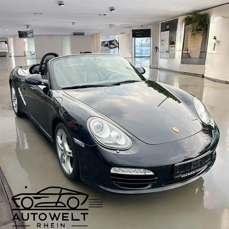 Schwarz Gebraucht 2009 Porsche Boxster Cabrio | 28.990 € (Superpreis) - Bild 1/4