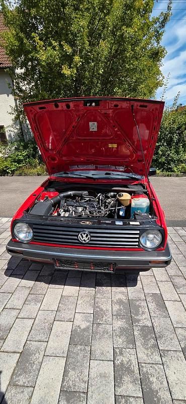 Rot Gebraucht 1988 VW Golf II Kleinwagen | 6.850 € - Bild 1/4
