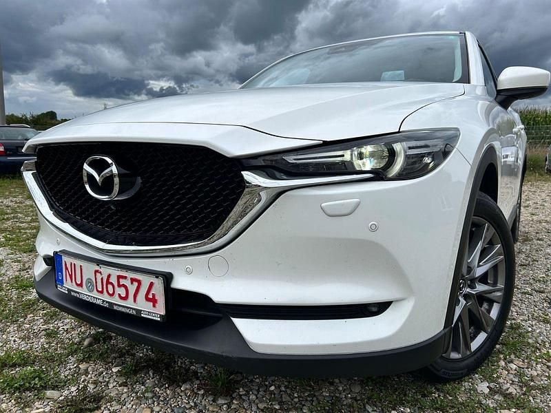 Weiß Gebraucht 2019 Mazda CX-5 Sports-Line SUV | 11.399 € - Bild 1/4