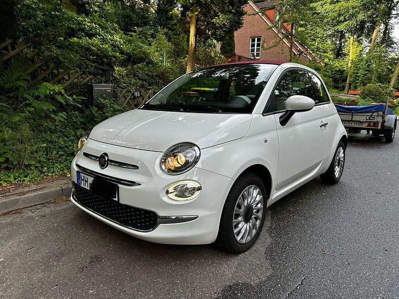Weiß Gebraucht 2020 Fiat 500 Cabrio | 12.200 € (Fairer Preis) - Bild 1/4