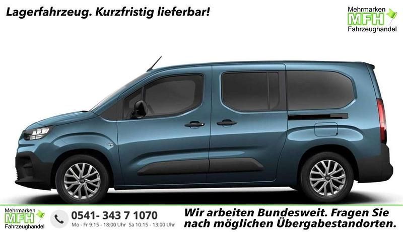 Neu Fiat Doblò 131 PS (96 kW) 2025 Schwarz metallic Van / Kleinbus