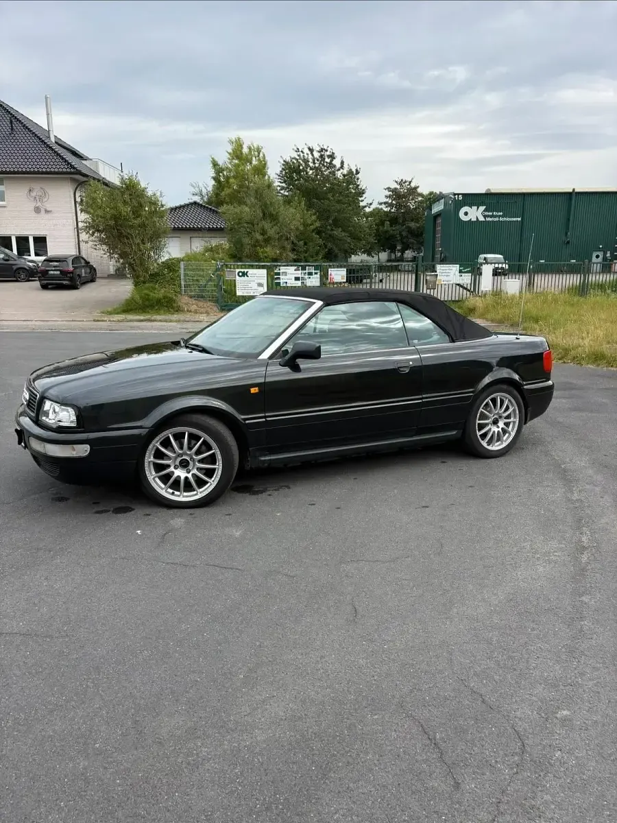 Gebraucht Audi 80 125 PS (91 kW) 1998 Schwarz Cabrio